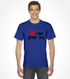 I Love New York Hebrew Shirt